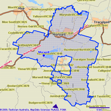 Morwell Map
